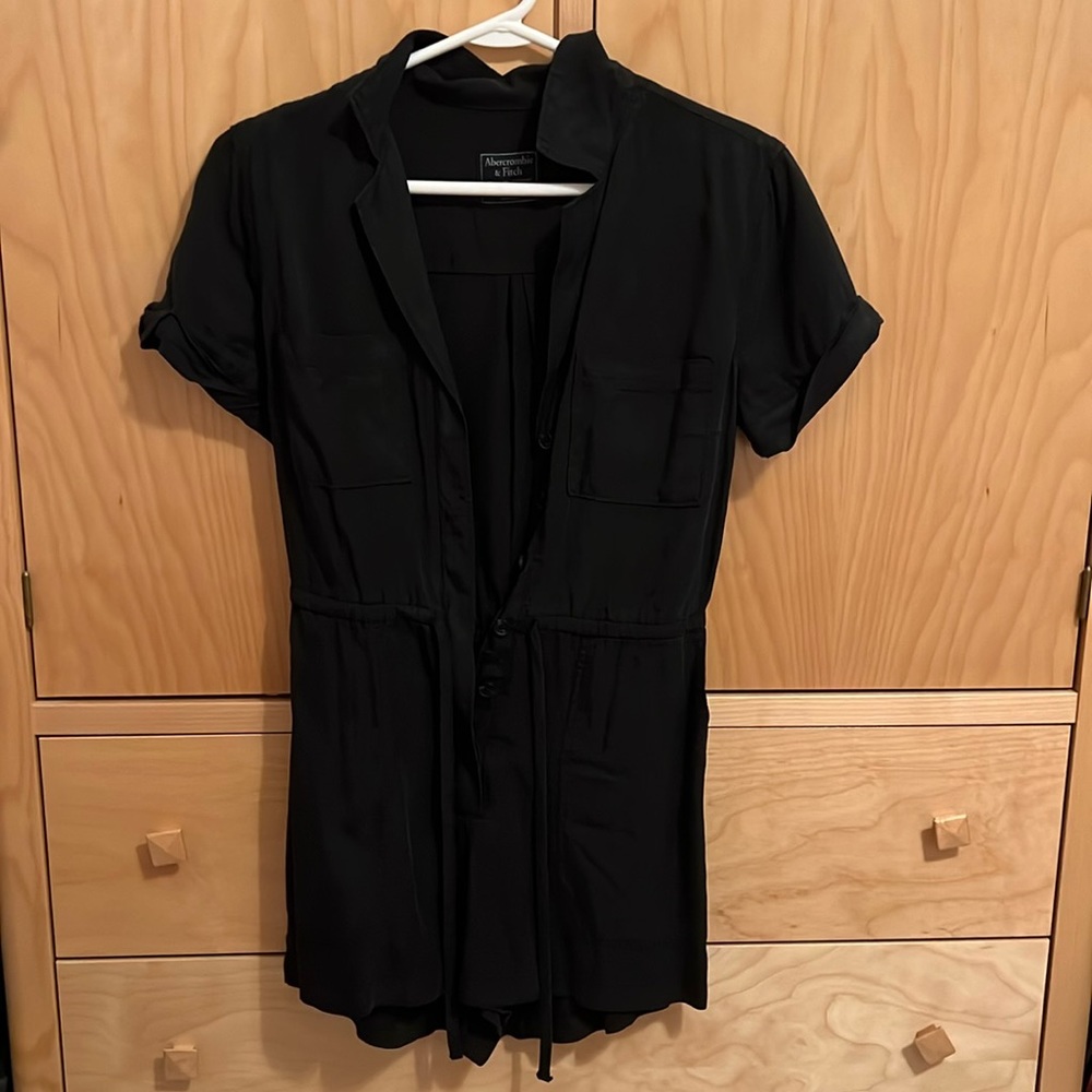 abercrombie button-up romper